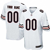 Youth Nike Chicago Bears Customized White Team Color Stitched NFL Game Jersey,baseball caps,new era cap wholesale,wholesale hats